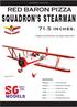 SQUADRON S STEARMAN RED BARON PIZZA inches. Specifications: Graphics and specifications may change without notice. Code: SEA277 ASSEMBLY MANUAL