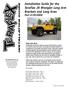 Installation Guide for the TeraFlex JK Wrangler Long Arm Brackets and Long Arms Part #