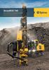 SmartROC T45 Surface drill rig for quarrying and construction