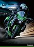 Kawasaki motorcycles are a distillation of the most advanced technology the world has to offer.