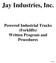 Jay Industries, Inc. Powered Industrial Trucks (Forklifts) Written Program and Procedures