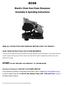 ECSS. Electric Chain Saw Chain Sharpener Assembly & Operating Instructions