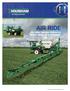 SELF-PROPELLED SPRAYERS AIR RIDE. No other sprayer delivers a better return on investment.