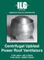 Centrifugal Upblast Power Roof Ventilators