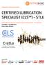 CERTIFIED LUBRICATION SPECIALIST (CLS ) - STLE