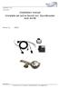 Installation manual Complete set active Sound incl. Soundbooster Audi A4 8E