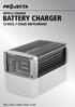 INTELLI-CHARGE BATTERY CHARGER 12 VOLT, 7 STAGE SWITCHMODE
