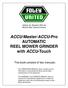 ACCU-Master/ACCU-Pro AUTOMATIC REEL MOWER GRINDER with ACCU-Touch