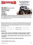 97-06 Jeep Wrangler TJ Rock Ready II 6 & 8 Suspension Lift Installation Instructions