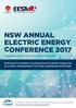 NSW ANNUAL ELECTRIC ENERGY CONFERENCE 2017
