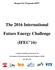 The 2016 International. Future Energy Challenge (IFEC 16)