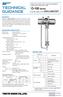 O-100 Series GLASS TUBE TYPE ORIFLOMETER BEST COST EFFECTIVE FLOW MEASUREMENT EVEN FOR LARGE SIZE LINES GENERAL STANDARD SPECIFICATION MODEL CODE