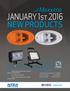 JANUARY 1st 2016 NEW PRODUCTS
