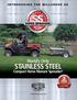 INTRODUCING THE MILLCREEK SS EVEN BETTER. World s Only STAINLESS STEEL. Compact Horse Manure Spreader! MillcreekSpreaders.com
