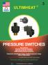 ULTIMHEAT PRESSURE SWITCHES