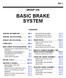 BASIC BRAKE SYSTEM GROUP 35A 35A-1 CONTENTS GENERAL INFORMATION... 35A-2 GENERAL SPECIFICATIONS... 35A-3 BRAKE PEDAL... 35A-24