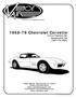 Chevrolet Corvette without Factory Air Evaporator Kit ( PCZ)