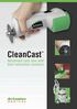 CleanCastTM. Advanced cast saw and dust extraction systems