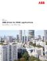 BROCHURE. ABB drives for HVAC applications ACH550, 1 to 550 Hp