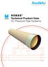 h Technical Product Data CC Pressure Pipe Systems