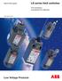 LS series limit switches