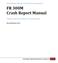FR 300M Crash Report Manual