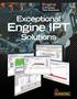 Engine. In-Process Test Solutions. Exceptional. Engine IPT. Solutions