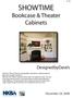 SHOWTIME Bookcase & Theater Cabinets