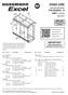 DD6X-URE P/N _G NSF IMPORTANT. Certified. Technical Data Sheet. April Spanish P/N