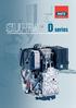 The D series CONTENTS. the single-cylinder diesel engine with revolutionary technology 4. -SILENT PACK environmentally friendly perspectives 5