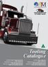 Australian Transport Manufacturers Pty Ltd. Tooling Catalogue