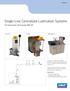Single-Line Centralized Lubrication Systems