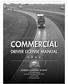 COMMERCIAL DRIVER LICENSE MANUAL