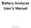 Battery Analyzer User s Manual. ---Model:SC