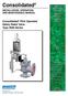 Consolidated. Consolidated Pilot Operated Safety Relief Valve Type 2900 Series INSTALLATION, OPERATION AND MAINTENANCE MANUAL