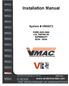 Installation Manual. System # V FORD L TRITON V8 SUPERDUTY E250 E350. Visit us at KIPP ROAD NANAIMO B.C.