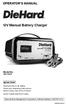 12V Manual Battery Charger