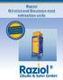 Raziol Oil mist and Emulsion mist extraction units. Quality from the Market Leader