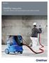 Blue Line. Wet/Dry Vacuums - for safer, cleaner and more productive job sites & facilities