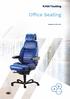 Office Seating. Designed for office work. Office Seating