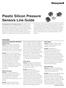 Plastic Silicon Pressure Sensors Line Guide
