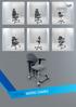 HEPRO WORK CHAIRS INDEX GENERAL INFORMATION MATERIALS AND COMPONENTS