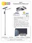 SL12 SL12 SOLAR LED STREET / PARKING LOT LIGHT 10W,15W, 20W, 25W LED Lamp & Complete Solar Sytem