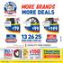 MORE BRANDS MORE DEALS $150 FREE FRANCHISE BUY 3. Proudly supporting BOBJANE.COM.AU FATALITY FREE FRIDAY