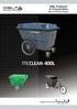 400L Pushcart & Tricycle Bins Special Wheeled Category l