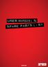 USER manual & Spare parts list