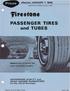 $~I)ae. PASSENGER TIRES and TUBES. effective JANUARY 1, your turnpike safet y