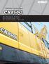 Hydraulic Crawler Crane. Max. Lifting Capacity : 85 US Tons Max. Crane Boom Length : 200 ft Max. Fixed Jib Combination : 180 ft + 60 ft