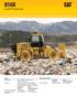 816K. Landfill Compactor. Operating Specifications. Tier 4 Final/ Engine Model. Tier 3/ Stage IV