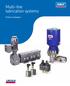 Multi-line lubrication systems. Product catalogue